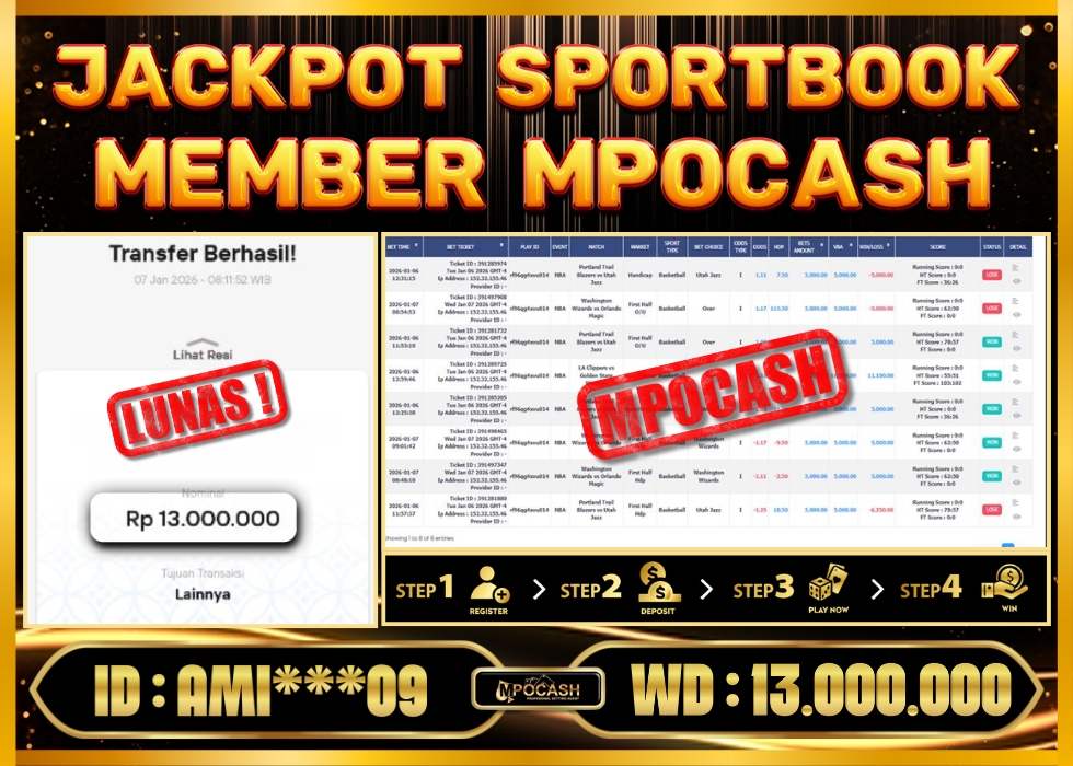 MPOCASH JACKPOT SPORTSBOOK